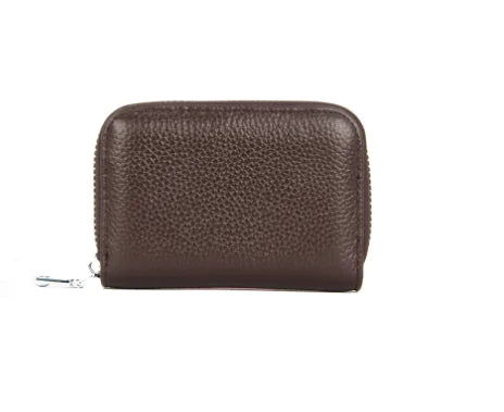 RFID Women's Card Holder Bag in First Layer Cowhide