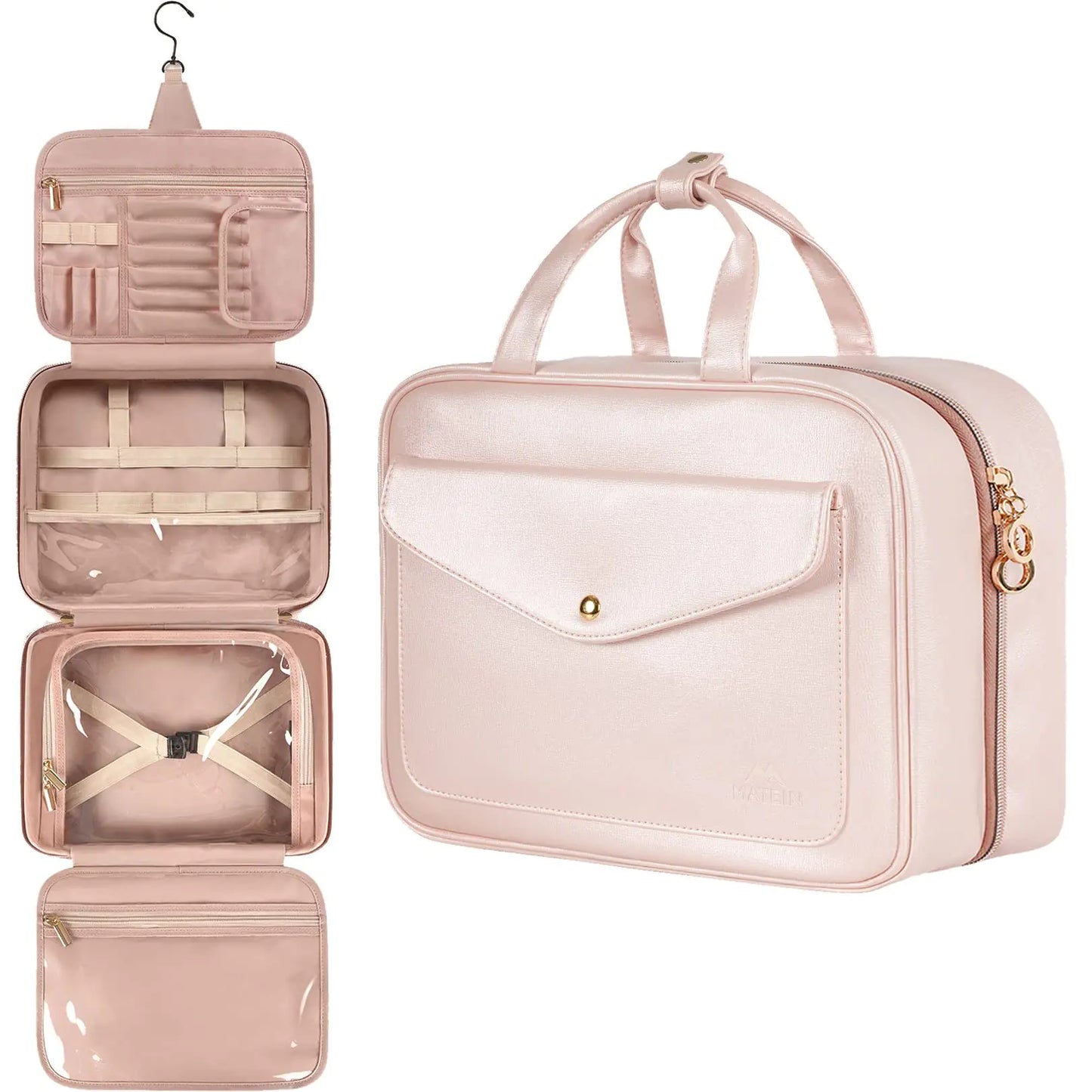 Fashionable Waterproof Travel and Cosmetic Wash Bag